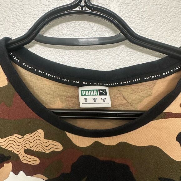 Men’s Camo Puma TShirt - Picture 4 of 6